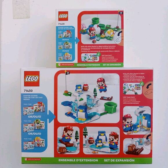 Lot of 2 Lego Super Mario Expansion Sets (71428 & 71430) - Picture 2 of 16
